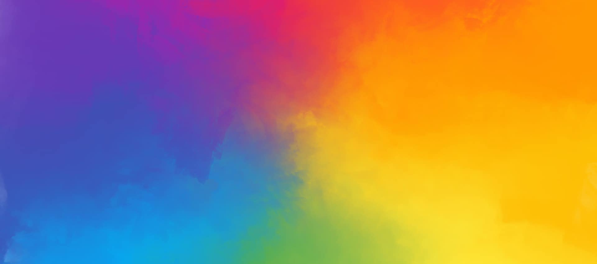 pinwheel of rainbow colors